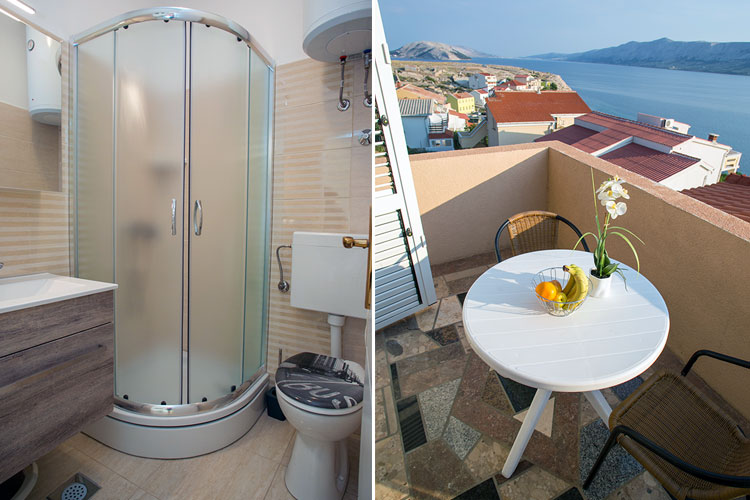 Apartmani Marija - Zubovići - Objekt 1 - Studio Apartman 1a